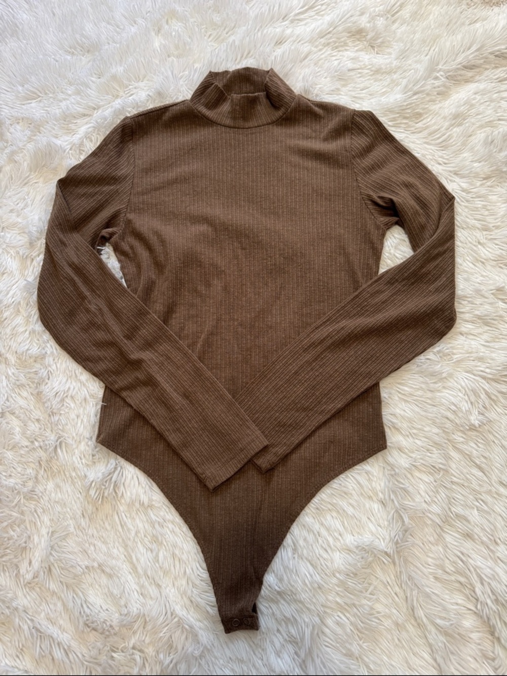American Eagle Long Sleeve Thong Body Suit Size Large